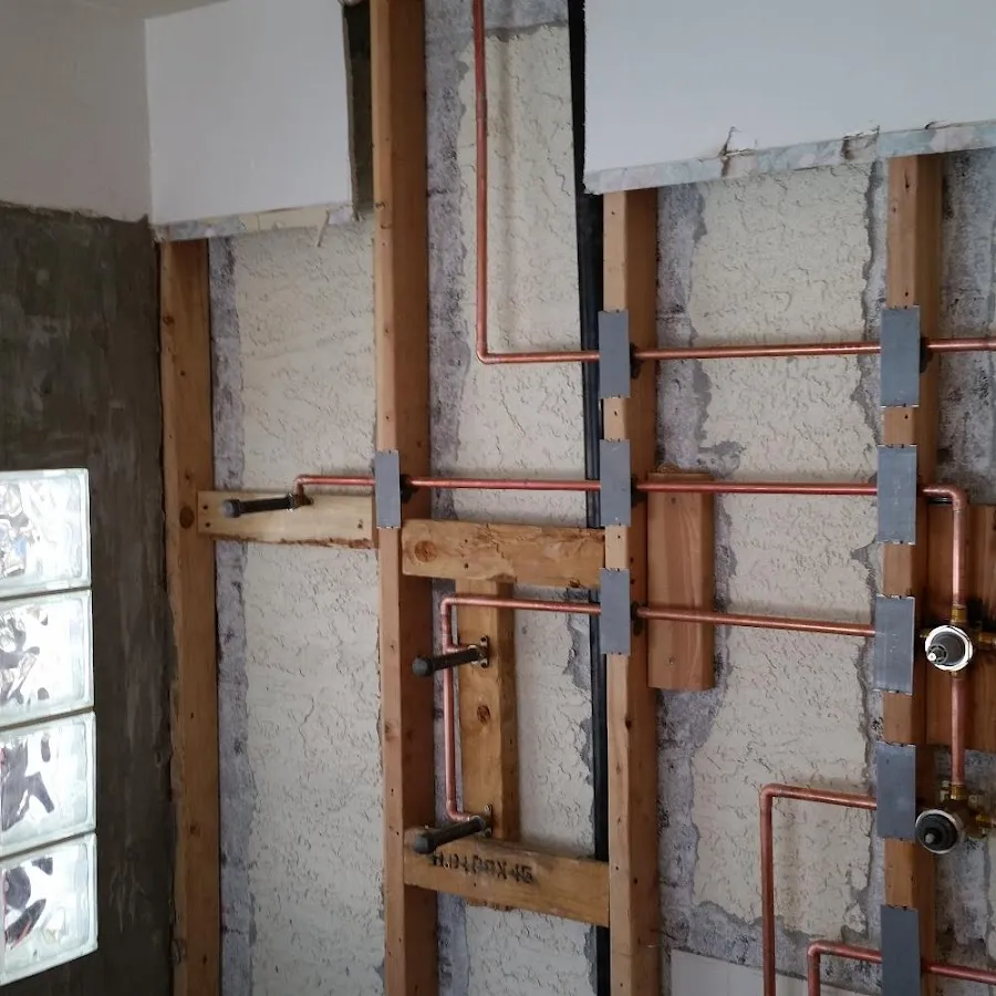 Copper pipe installation for Burst Pipe Repair in Lyndon